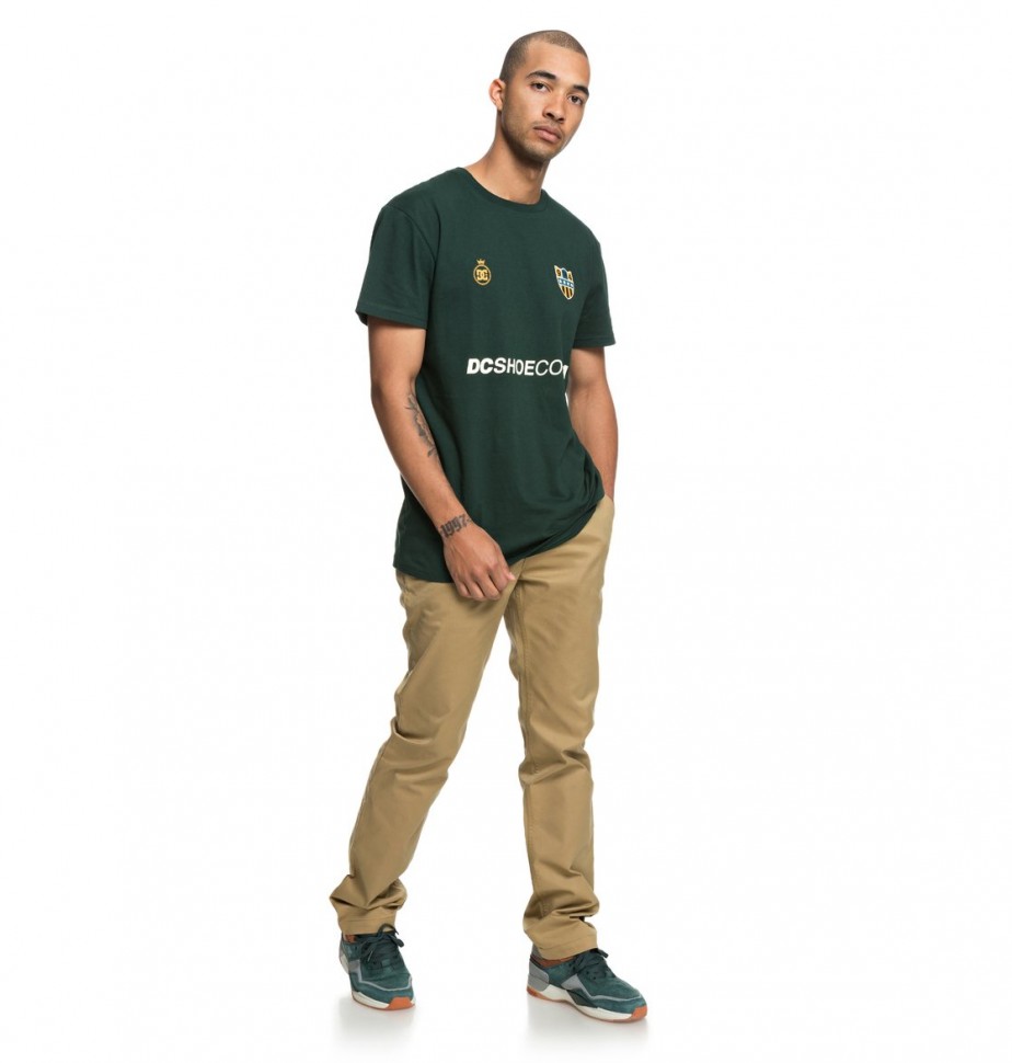 Брюки DC SHOES Worker Straight M Khaki фото 5