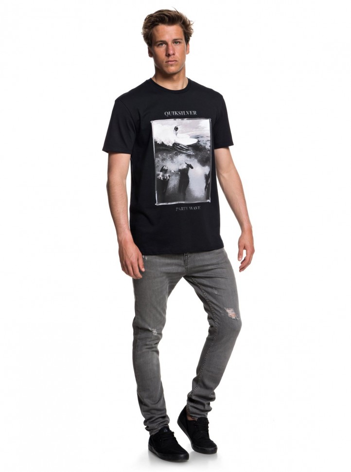 Футболка QUIKSILVER Wavepartyss M Black фото 2