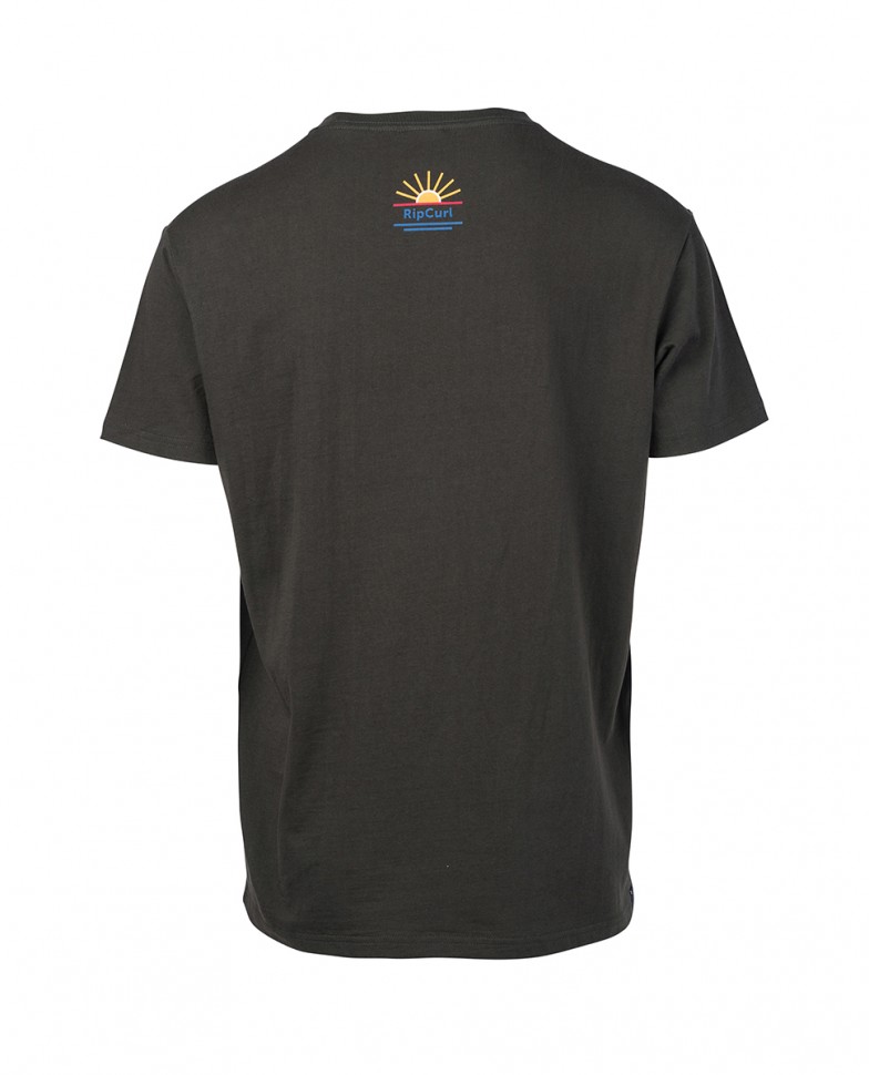 Футболка RIP CURL Rainbow Sign Ss Tee Anthracite фото 2