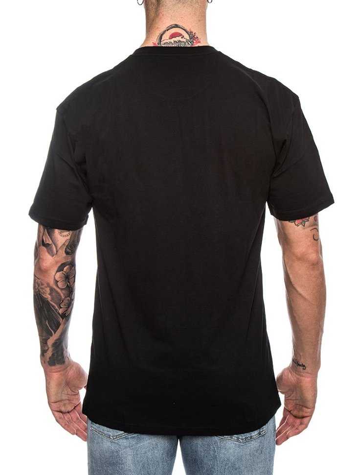Футболка VANS Mn Full Patch Barbed Black фото 2