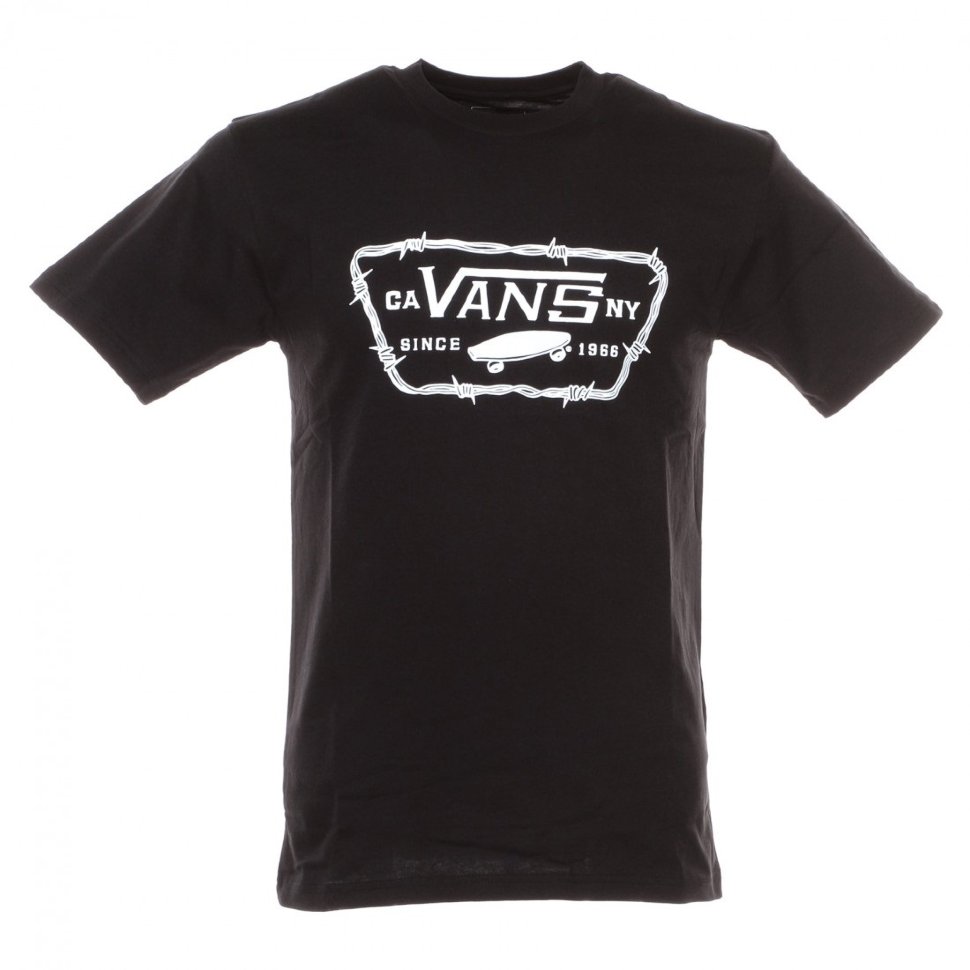 Футболка VANS Mn Full Patch Barbed Black фото 3