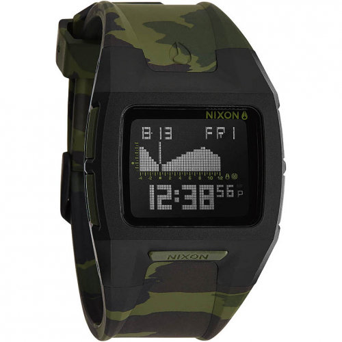 Часы NIXON Lodown Ii A/S Black/Green Camo
