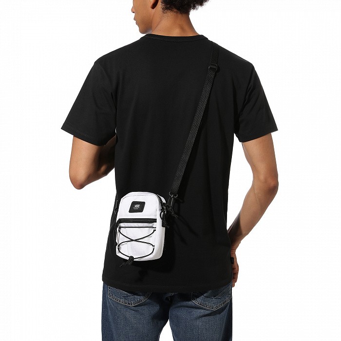 Сумка через плечо VANS Mn Bail Shoulder Bag White 2020 фото 4
