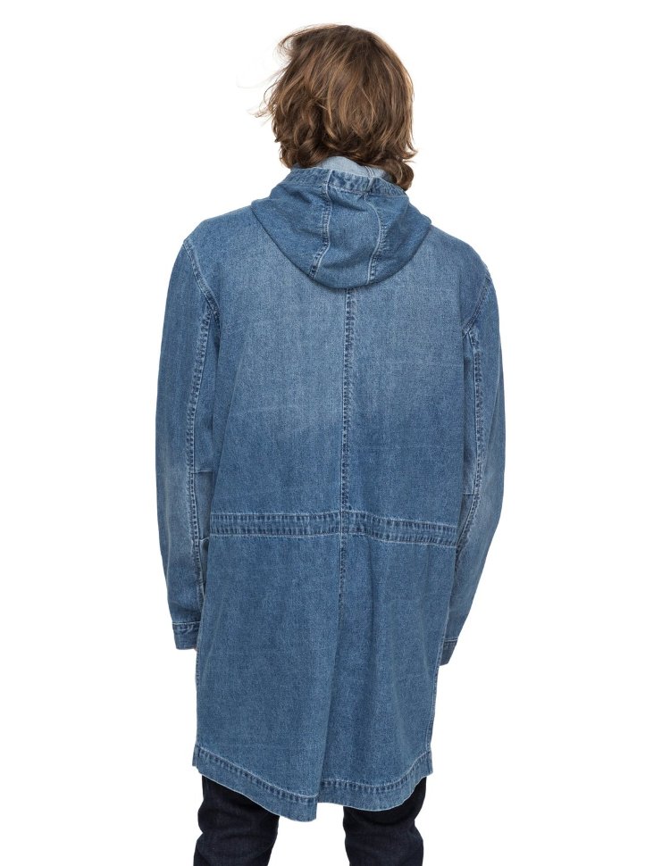 Куртка мужская QUIKSILVER Brickdrenimjkt M Blue Used фото 5