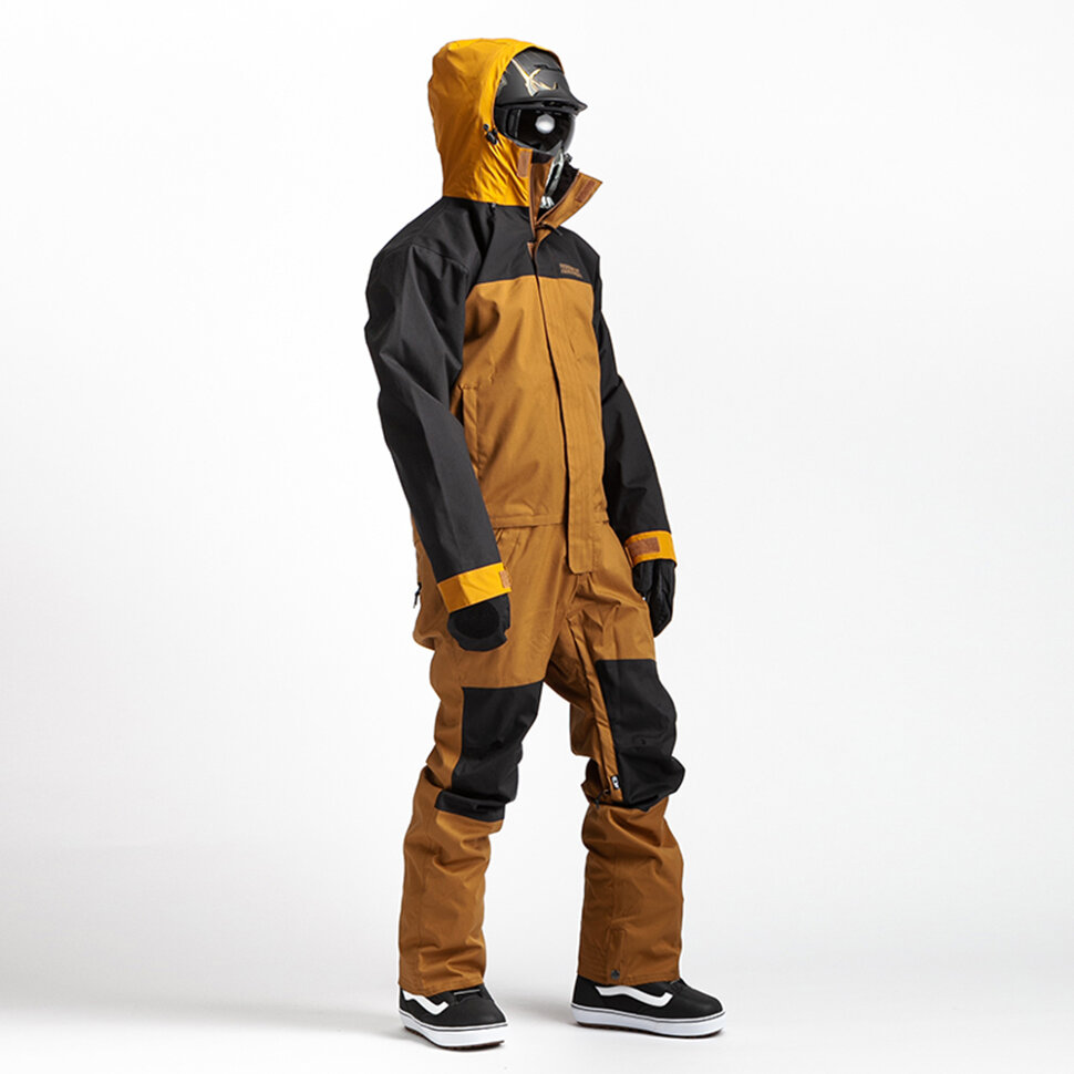 фото Комбинезон для сноуборда мужской airblaster stretch freedom suit grizzly 2021
