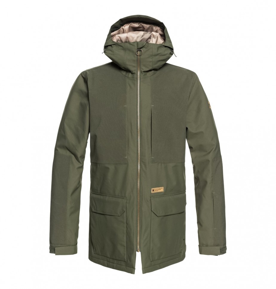 Куртка для сноуборда мужская DC SHOES Summit Jacket M Beetle