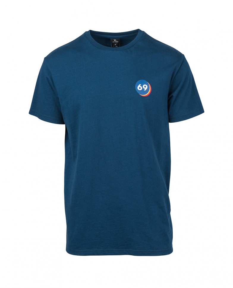 Футболка RIP CURL Rainbow Sign Ss Tee Navy