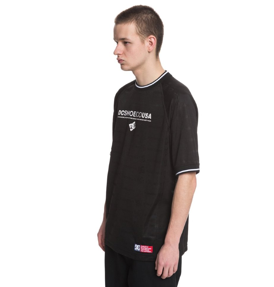 Футболка мужская DC SHOES Wes Jersey M Black фото 2
