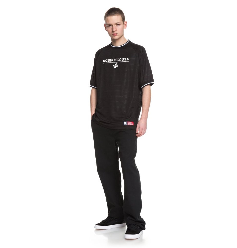 Футболка мужская DC SHOES Wes Jersey M Black фото 3
