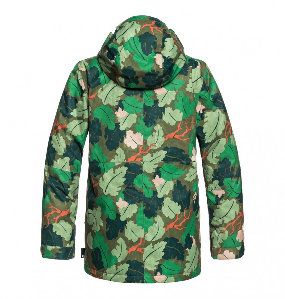 Куртка для сноуборда детская DC SHOES Servo Youth Jkt B Chive Leaf Camo Youth фото 2