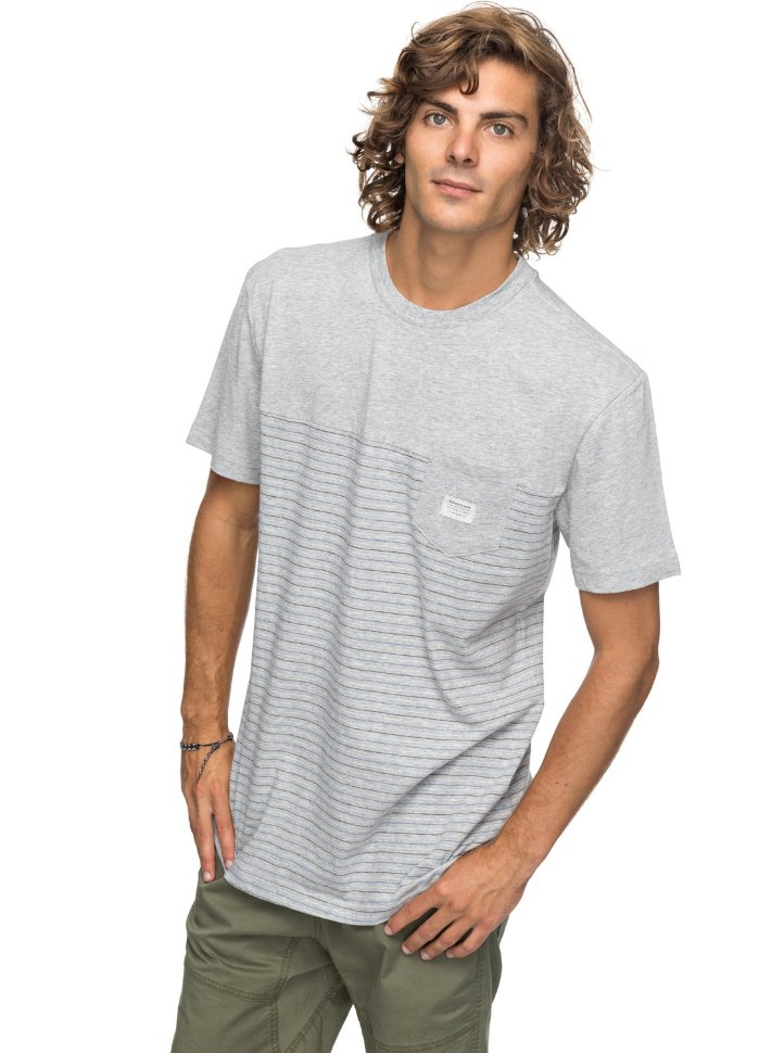 Футболка мужская QUIKSILVER Full Tide Tee M Lgh-Fulltide