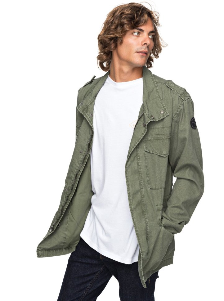 Куртка мужская QUIKSILVER Shdfrazerhillup M Four Leaf Clover фото 2