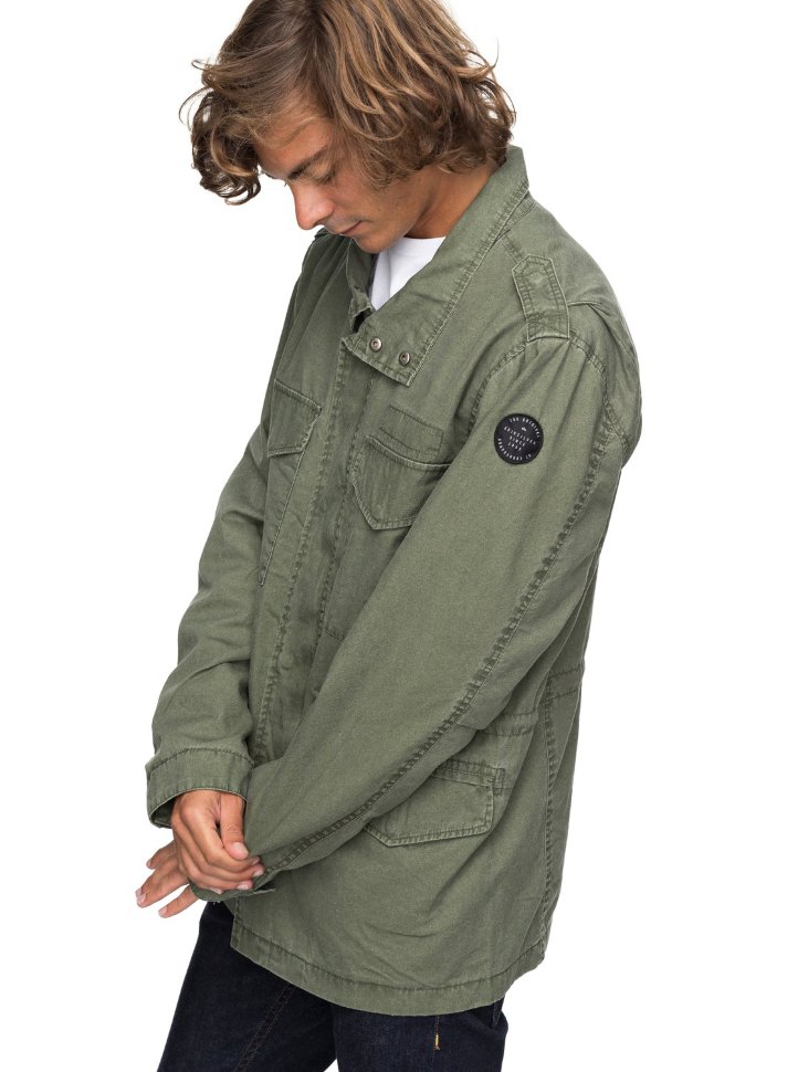 Куртка мужская QUIKSILVER Shdfrazerhillup M Four Leaf Clover фото 3