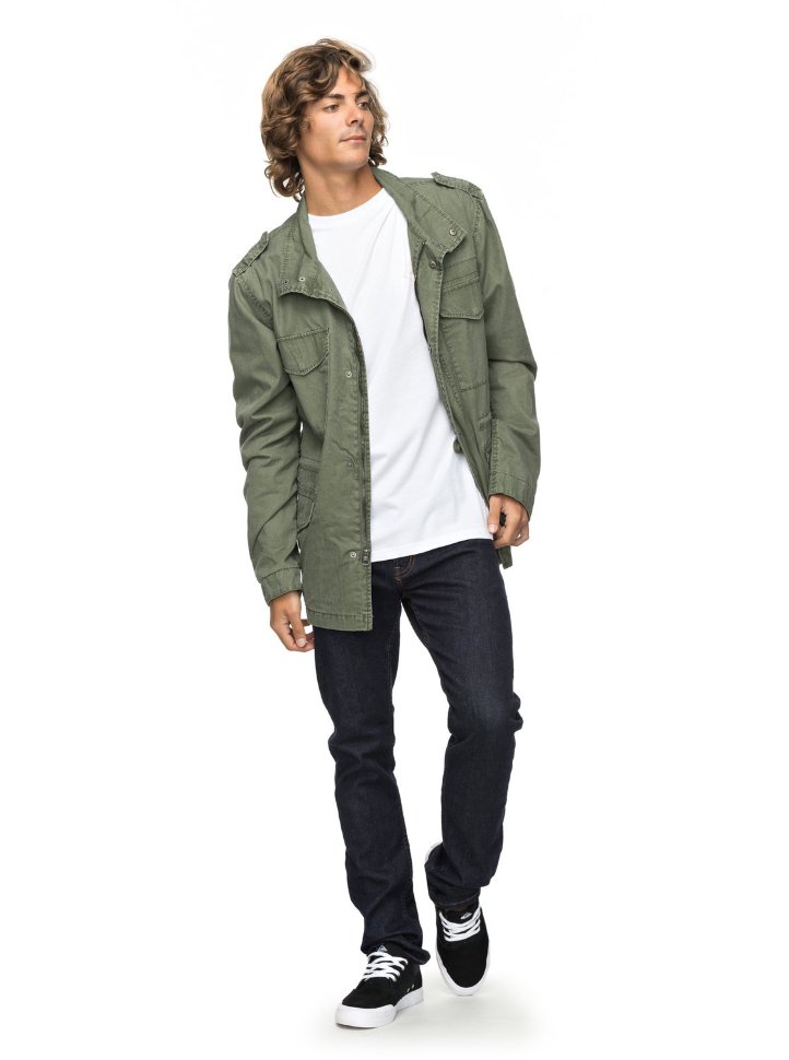 Куртка мужская QUIKSILVER Shdfrazerhillup M Four Leaf Clover фото 4