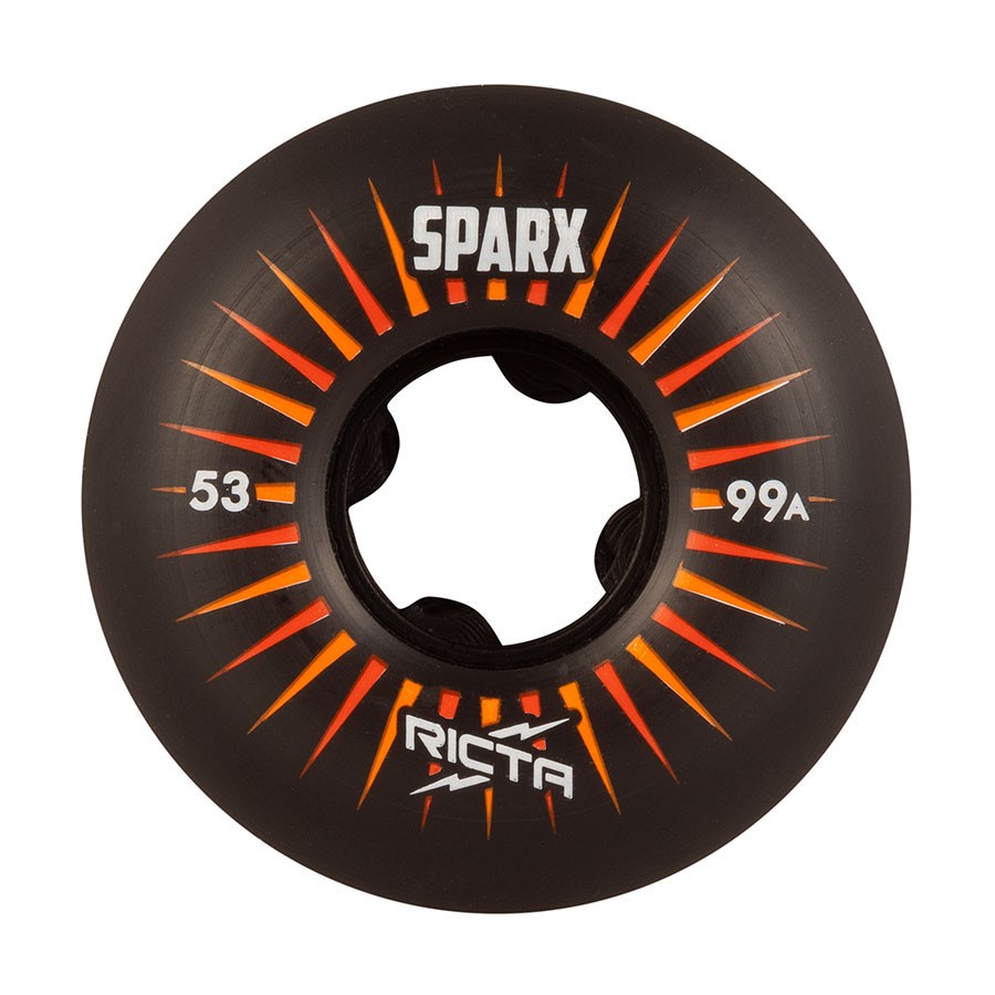 Колеса для скейтборда RICTA Sparx Black 99A 53мм 2020