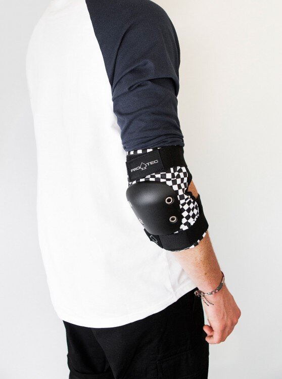 Комлект защиты для скейтборда PRO-TEC  Street Knee/Elbow Pad Checker 2020 фото 2