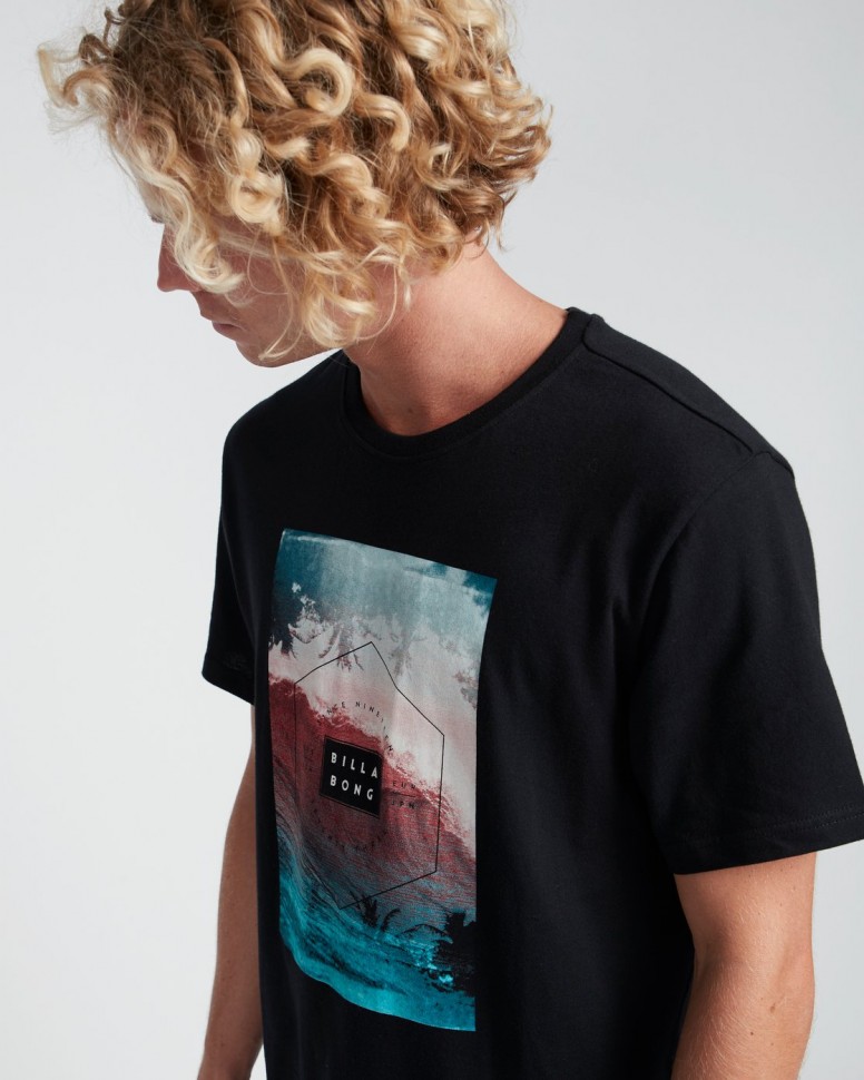 Футболка мужская BILLABONG Section Tee Ss Black фото 3