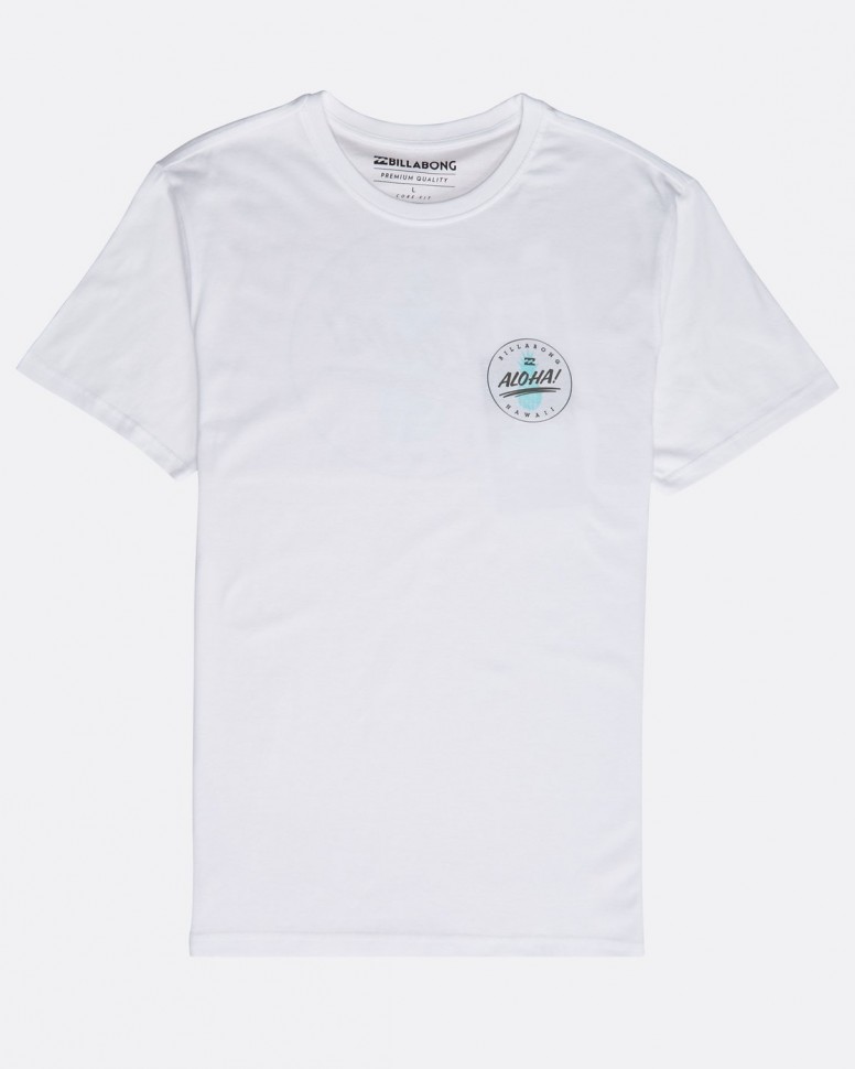 Футболка мужская BILLABONG Alhoa Tee Ss White