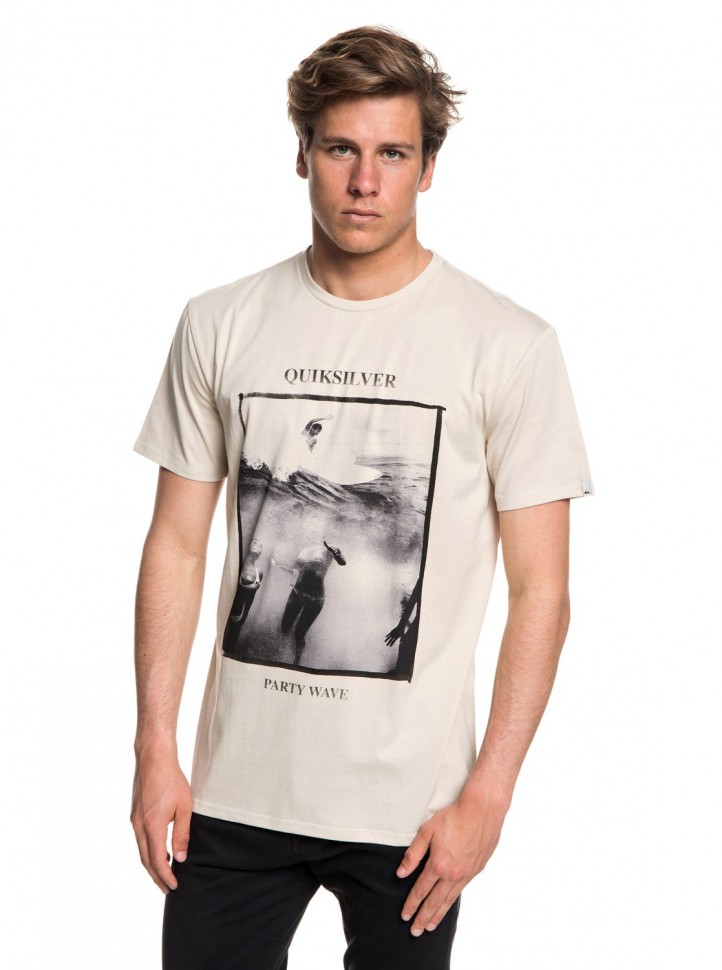 Футболка QUIKSILVER Wavepartyss M Oatmeal