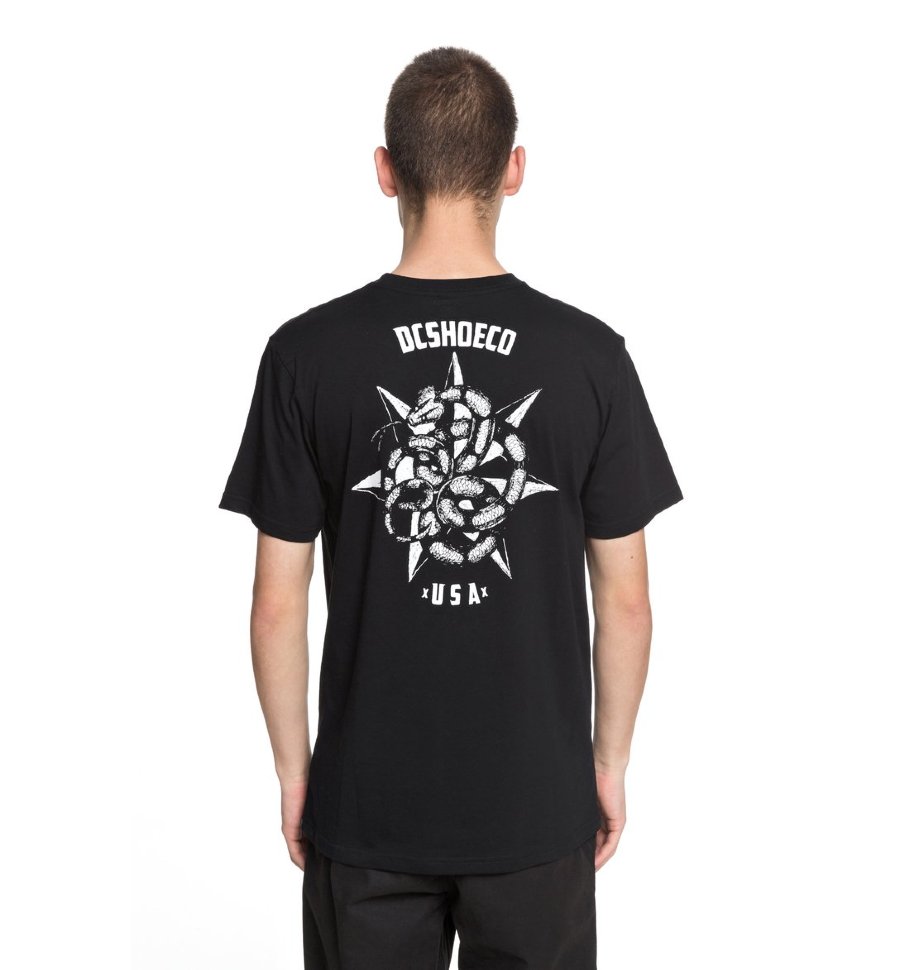 Футболка мужская DC SHOES Dc Sugihara Sna M Black фото 3