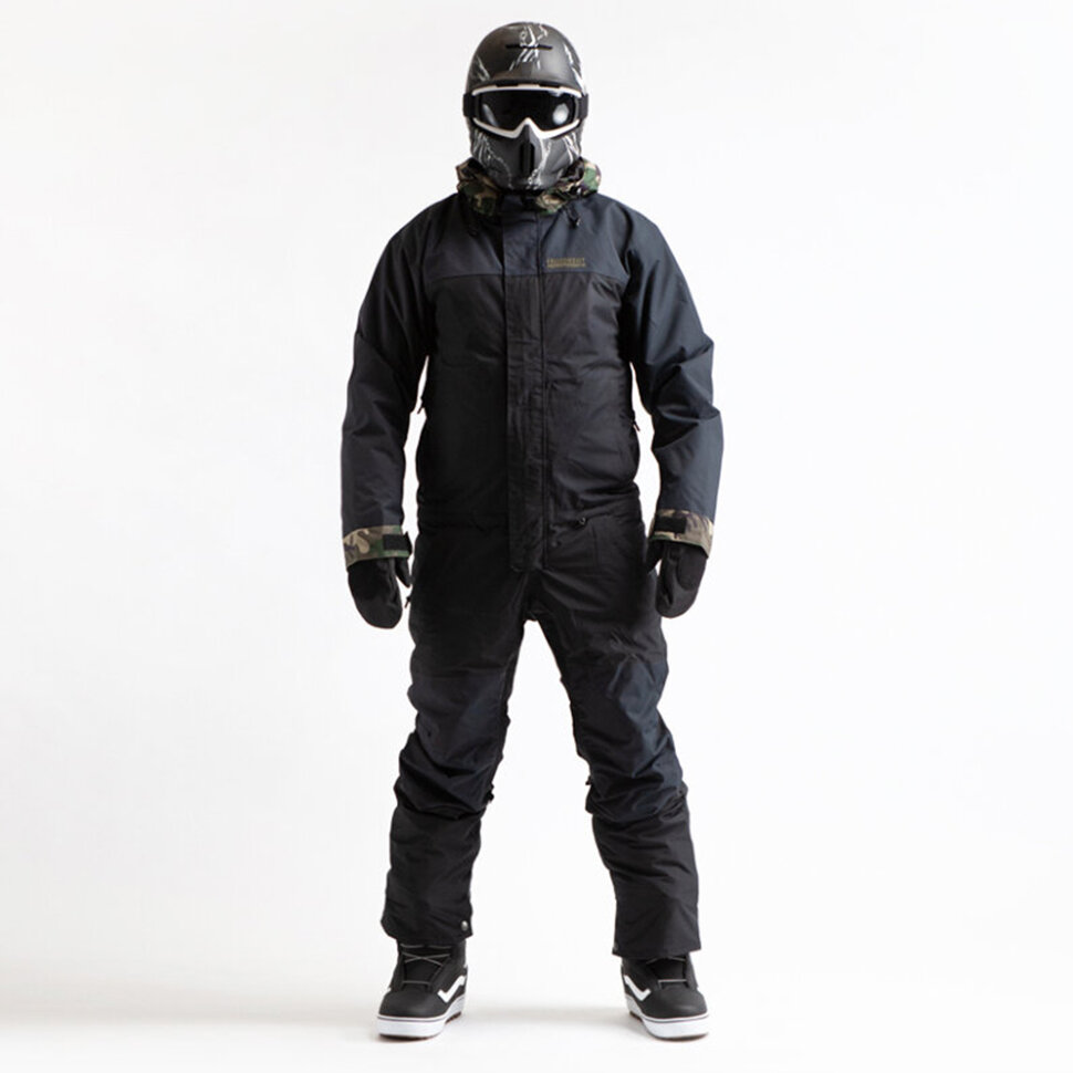 фото Комбинезон для сноуборда мужской airblaster insulated freedom suit black 2021
