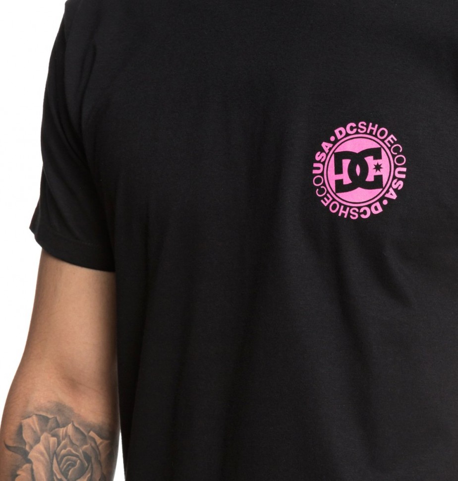 Футболка DC SHOES Love Park Ss M Black фото 3