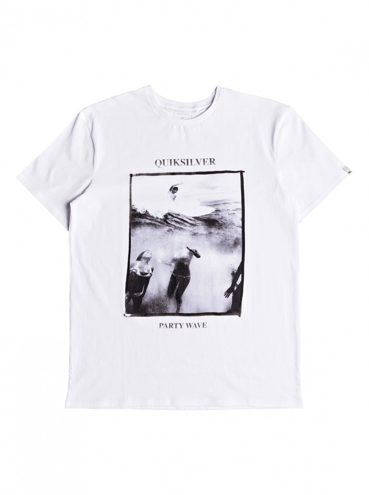 Футболка QUIKSILVER Wavepartyss M White