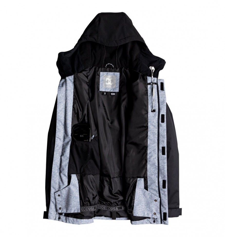 Куртка для сноуборда мужская DC SHOES Dcla Jkt M Light Blue Acid Wash Denim B фото 3
