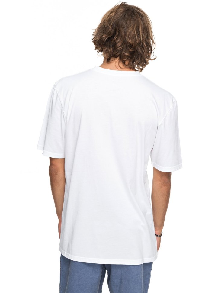 Футболка мужская QUIKSILVER Ssgmtdpeachbuzz M White фото 3