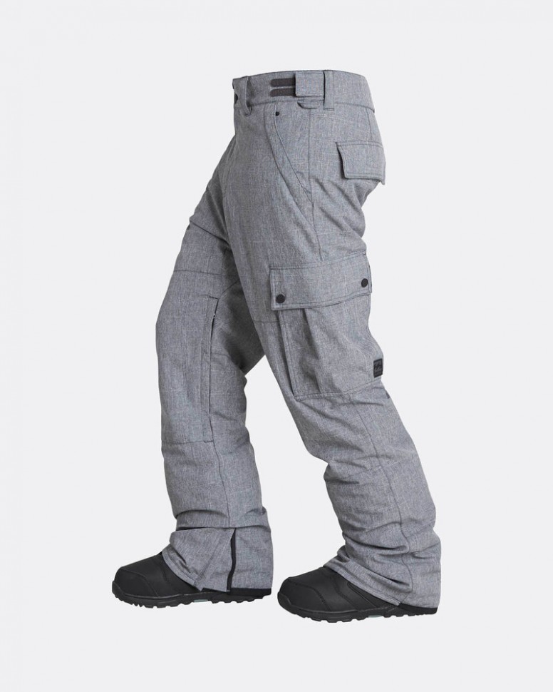 Штаны для сноуборда мужские BILLABONG Transport Asphalt Heather фото 2