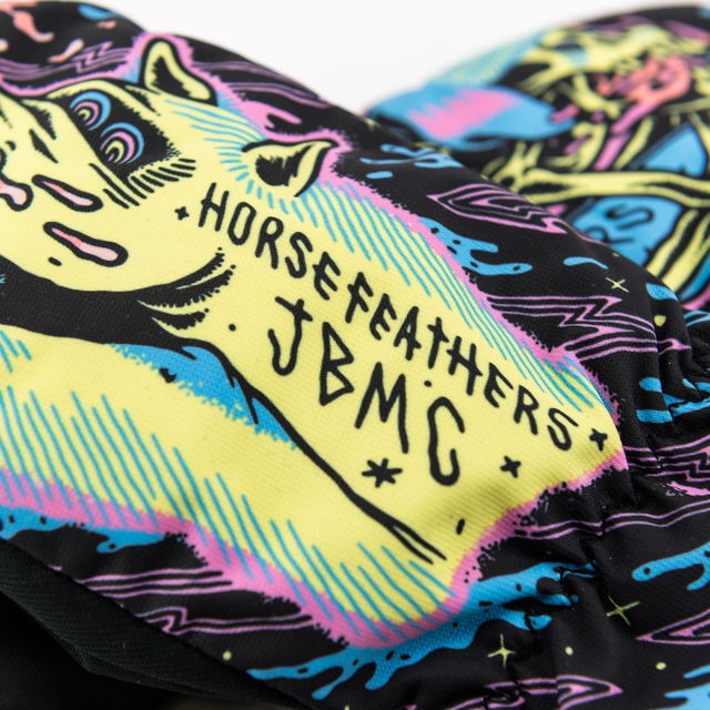 Варежки для сноуборда HORSEFEATHERS X JBMC Ganbei Gloves фото 3