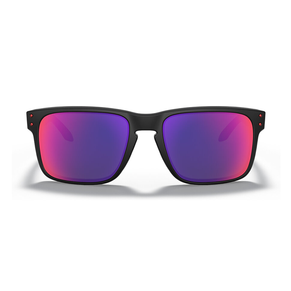 фото Очки солнцезащитные oakley holbrook matte black / positive red iridium 2021