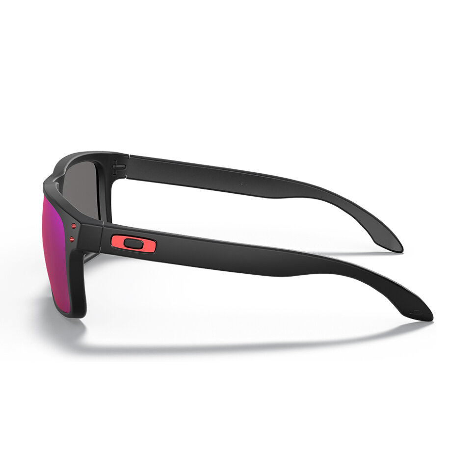фото Очки солнцезащитные oakley holbrook matte black / positive red iridium 2021
