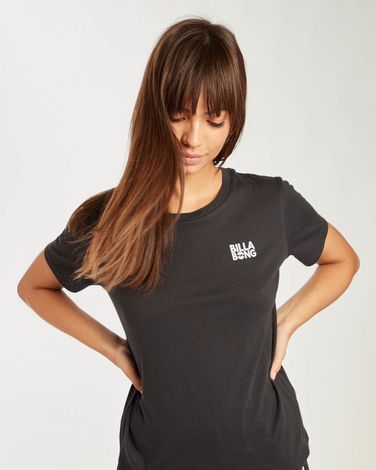 Футболка женская BILLABONG Legacy Tee Black фото 2