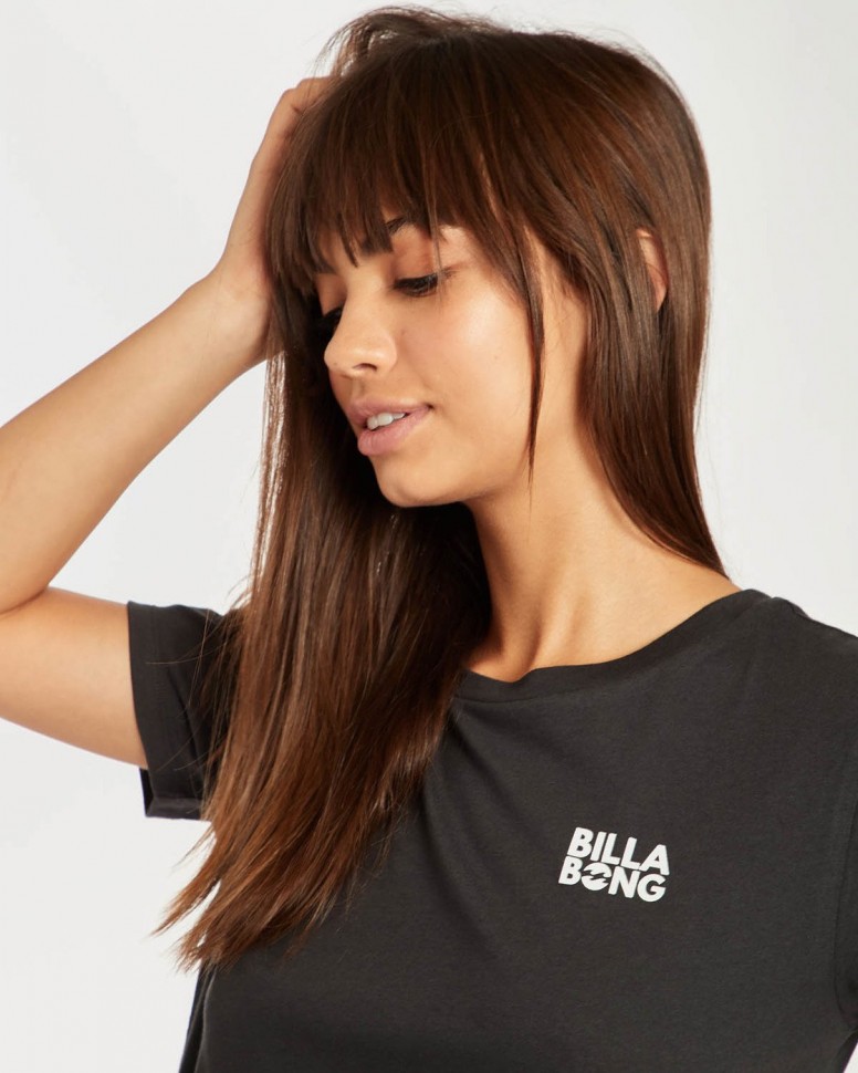 Футболка женская BILLABONG Legacy Tee Black фото 3