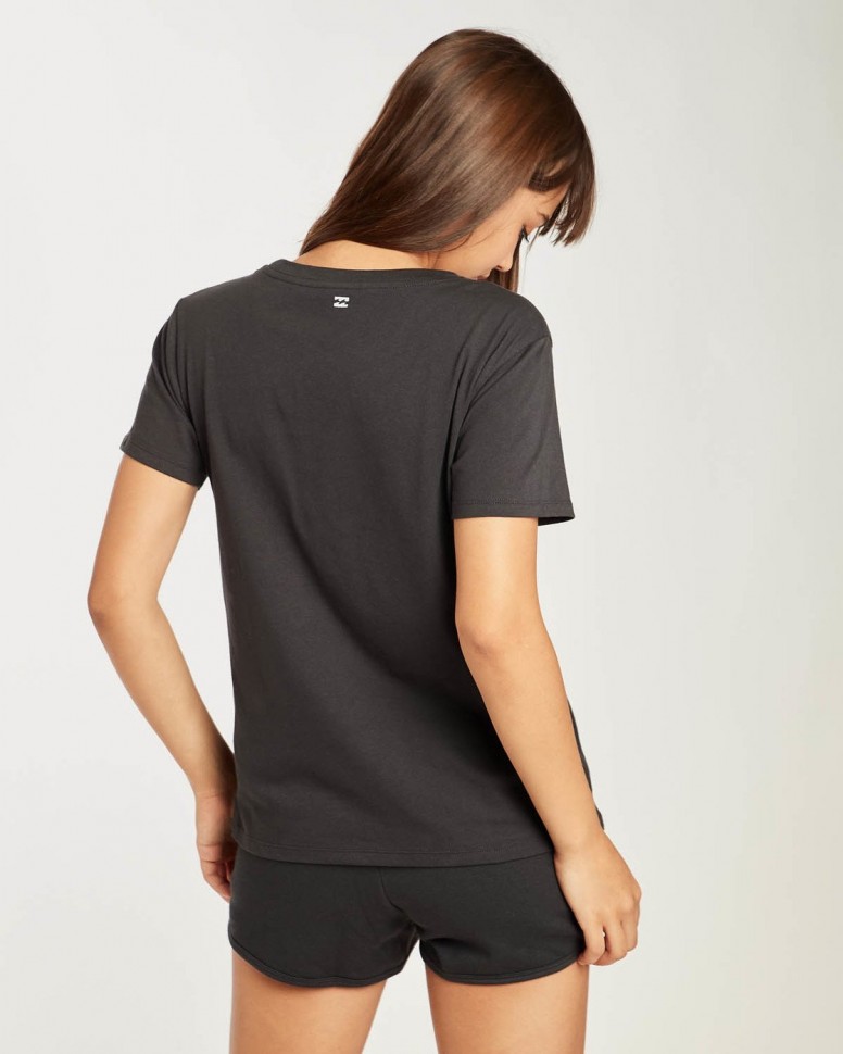 Футболка женская BILLABONG Legacy Tee Black фото 4
