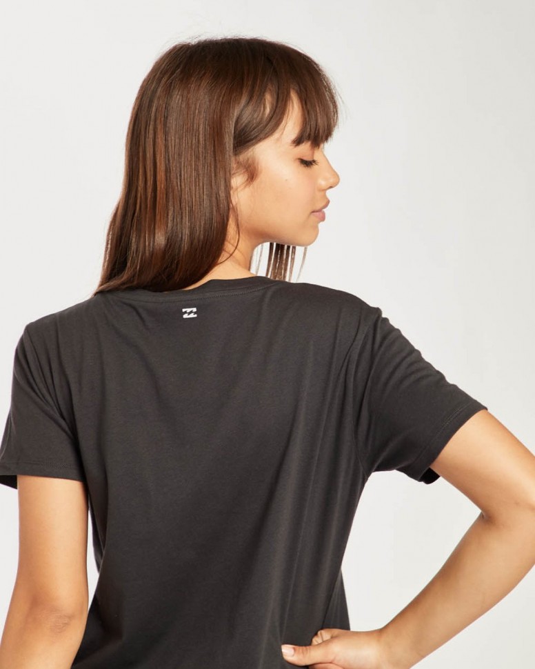 Футболка женская BILLABONG Legacy Tee Black фото 5