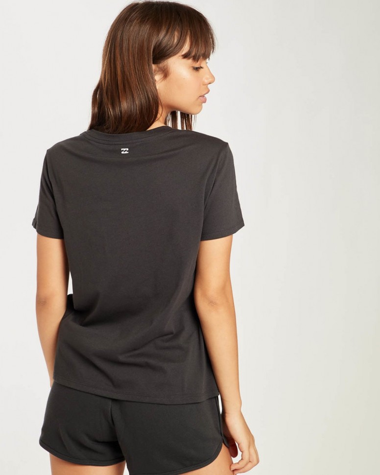 Футболка женская BILLABONG Legacy Tee Black фото 6