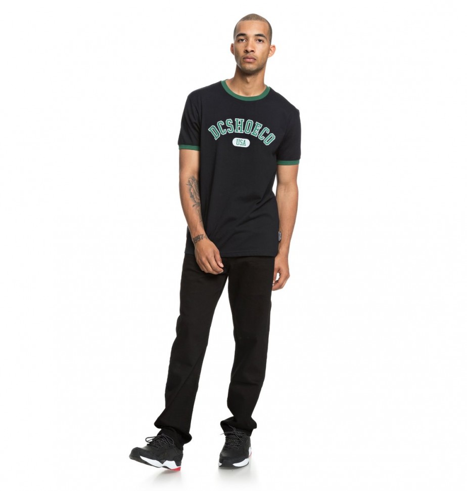 Футболка DC SHOES Glenridge Ss M Black фото 4