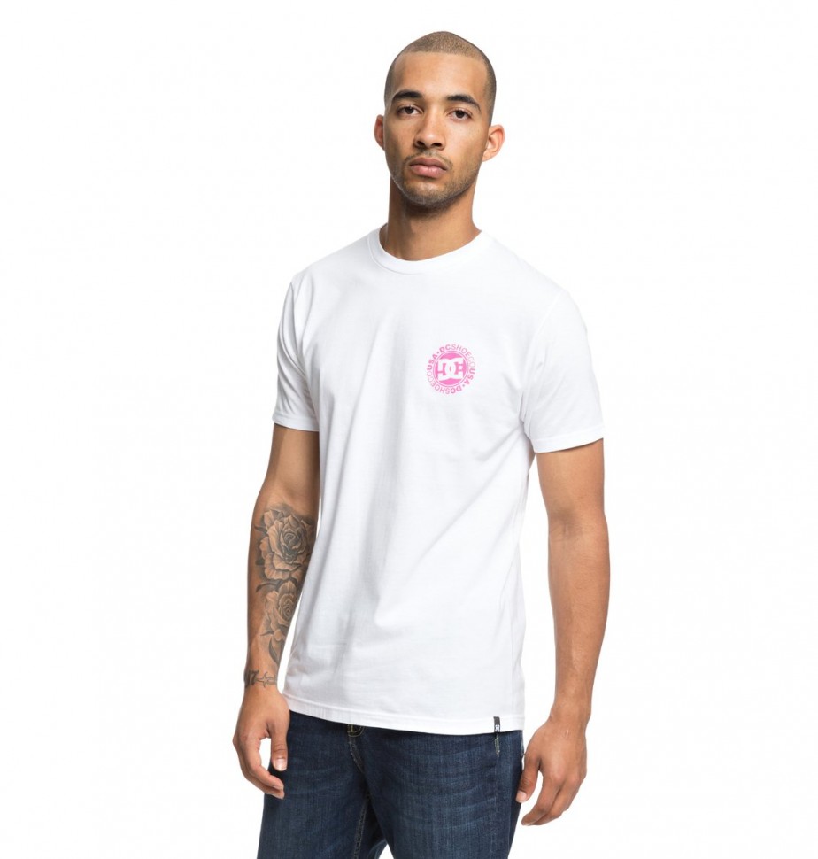 Футболка DC SHOES Love Park Ss M Snow White фото 2
