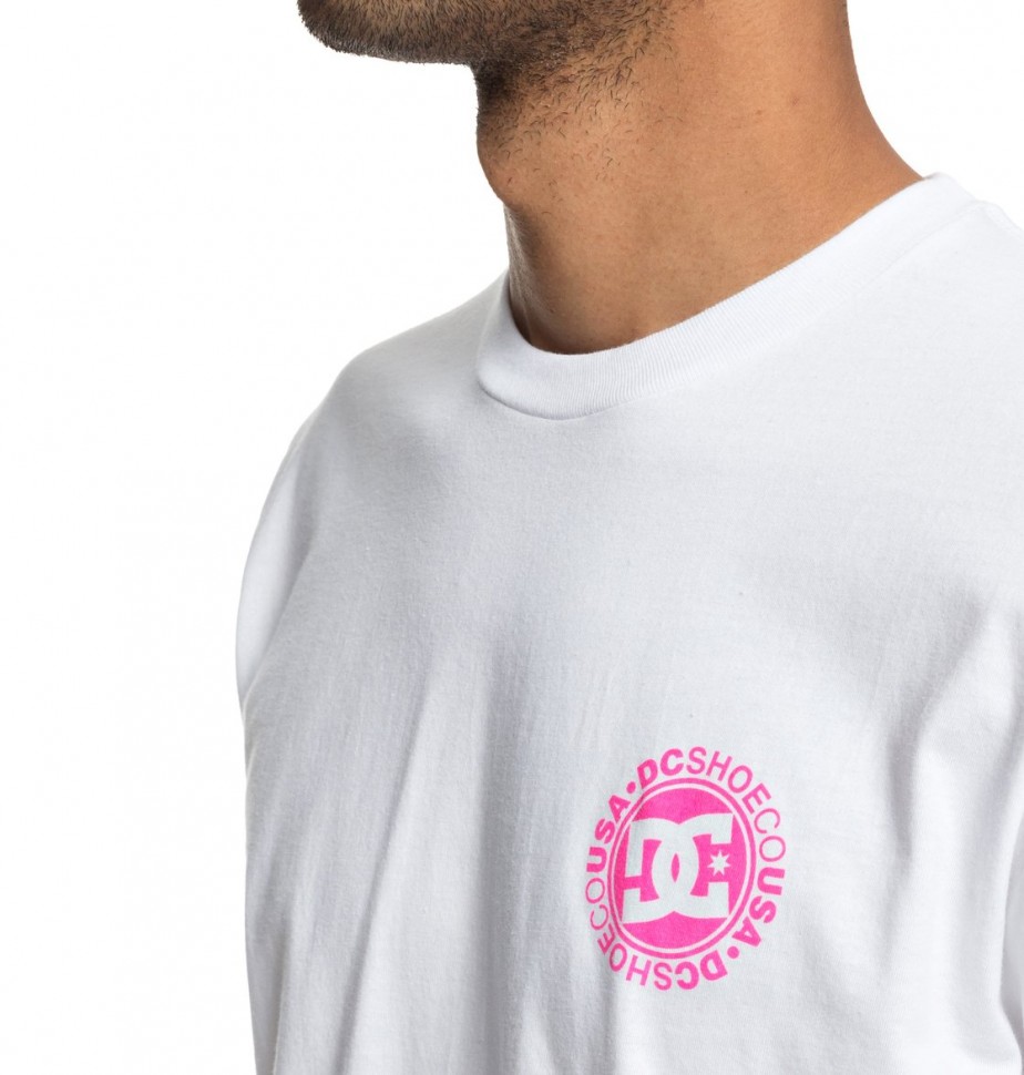 Футболка DC SHOES Love Park Ss M Snow White фото 3