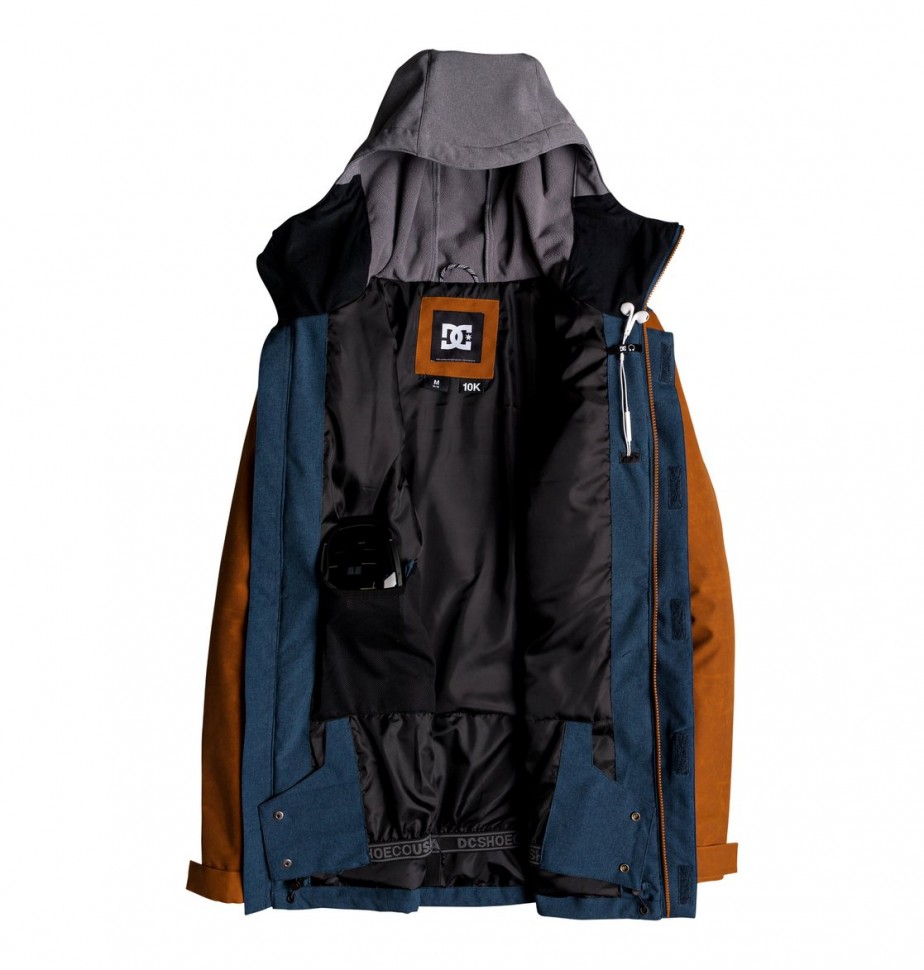 Куртка для сноуборда мужская DC SHOES Dcla Jkt M Insignia Blue фото 3
