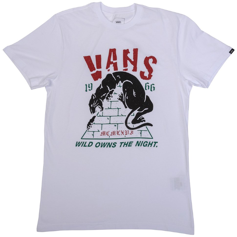 Футболка VANS Mn Pyramid Panther White фото 2
