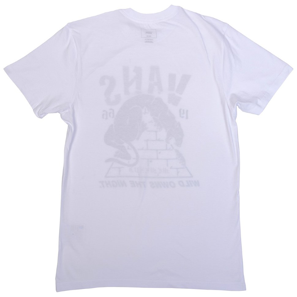 Футболка VANS Mn Pyramid Panther White фото 3