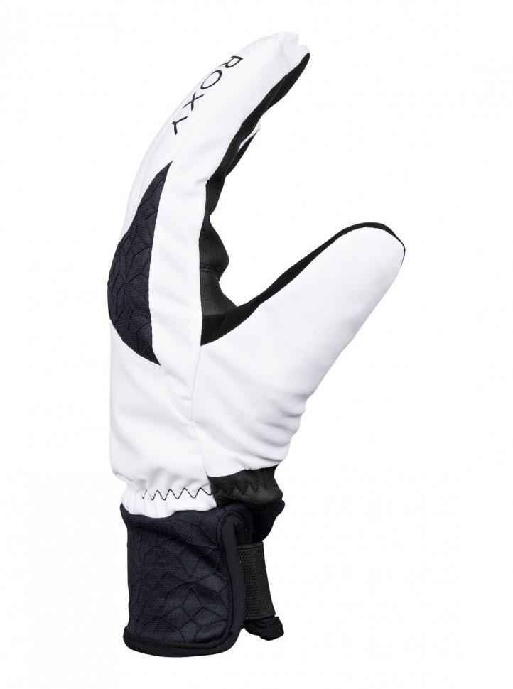 Перчатки ROXY Big Bear Gloves J Bright White фото 2