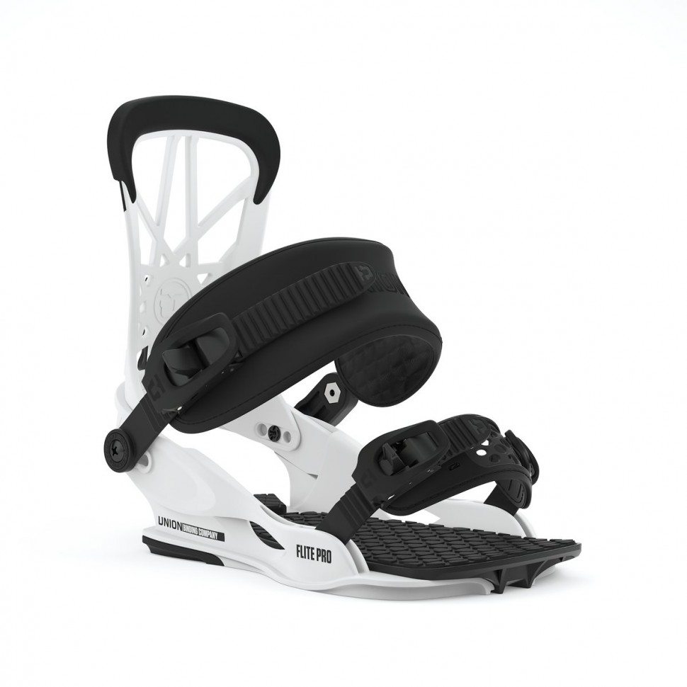 Крепления для сноуборда мужские UNION Flite Pro White 2020 фото 3