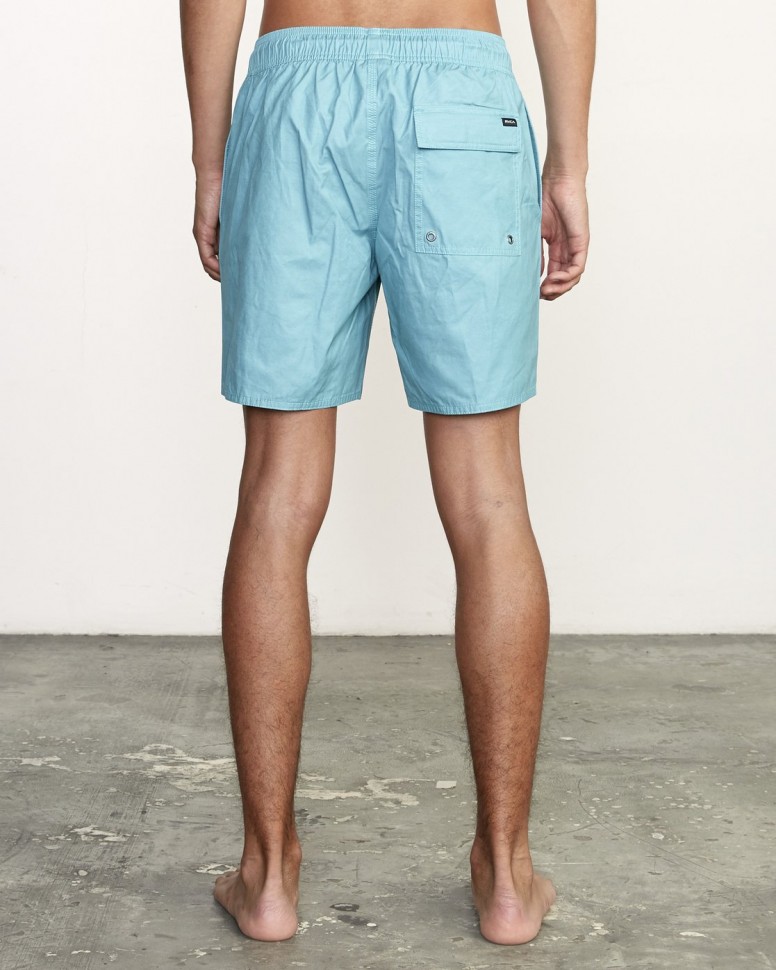 Шорты RVCA Opposites Elastic Short Bermuda Blue 2020 фото 3