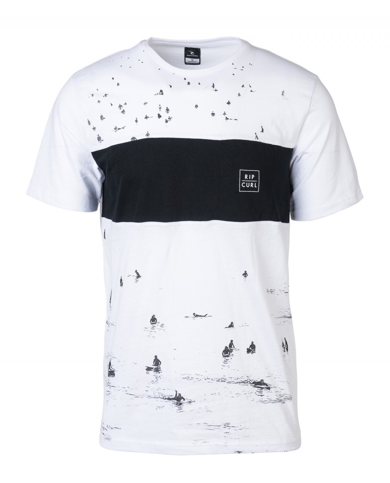 Футболка RIP CURL Busy Surf Day Tee Optical White