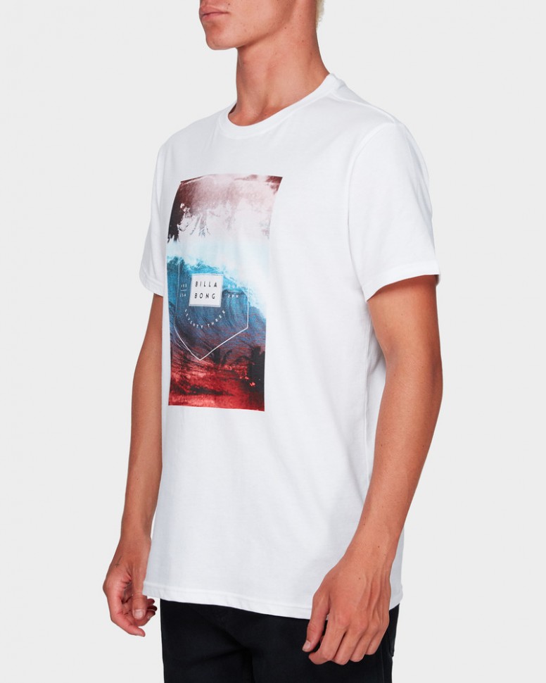 Футболка мужская BILLABONG Section Tee Ss White фото 2