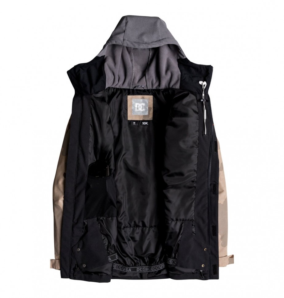 Куртка для сноуборда мужская DC SHOES Dcla Jkt M Incense Dcu Camo Men фото 3